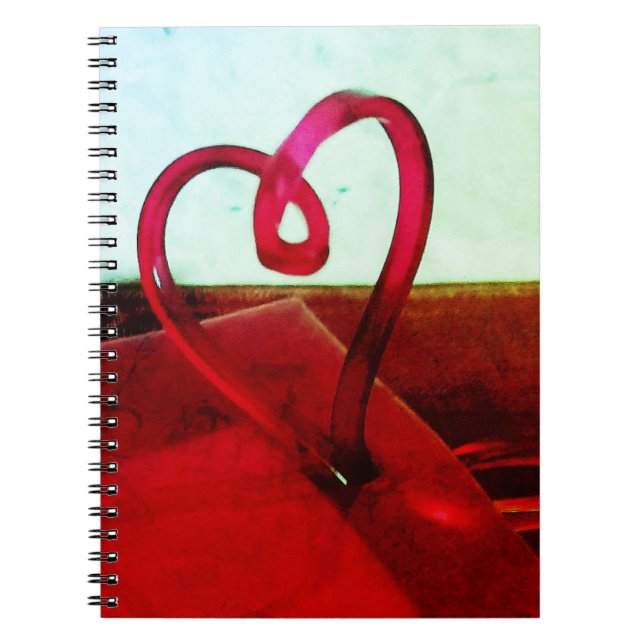 Carnet Coeur plastique (Devant)