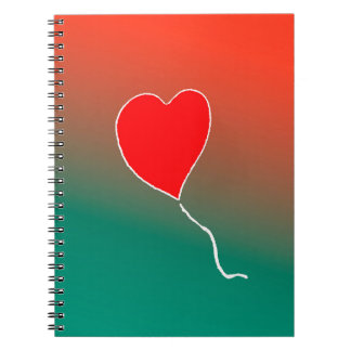 Carnet Coeur volant