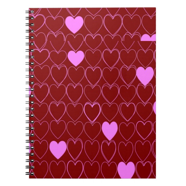 Carnet Coeurs (Devant)