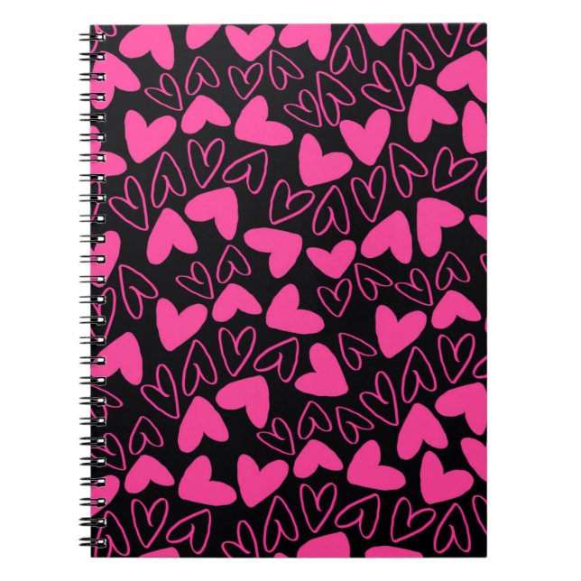 Carnet Coeurs (Devant)