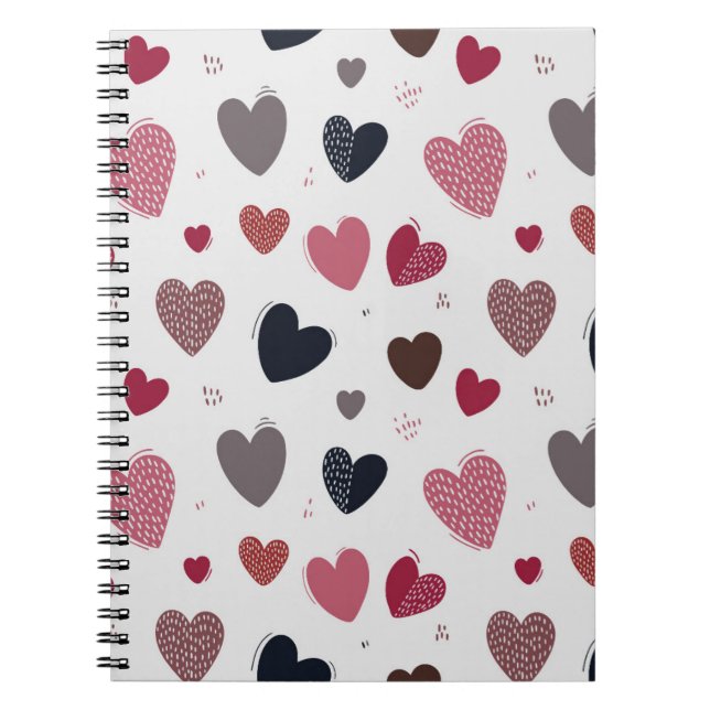 Carnet Coeurs 3 (Devant)