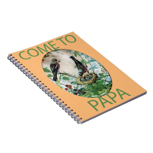 Carnet Cœurs affamés : Papa a de la nourriture ! (Côté Droit)