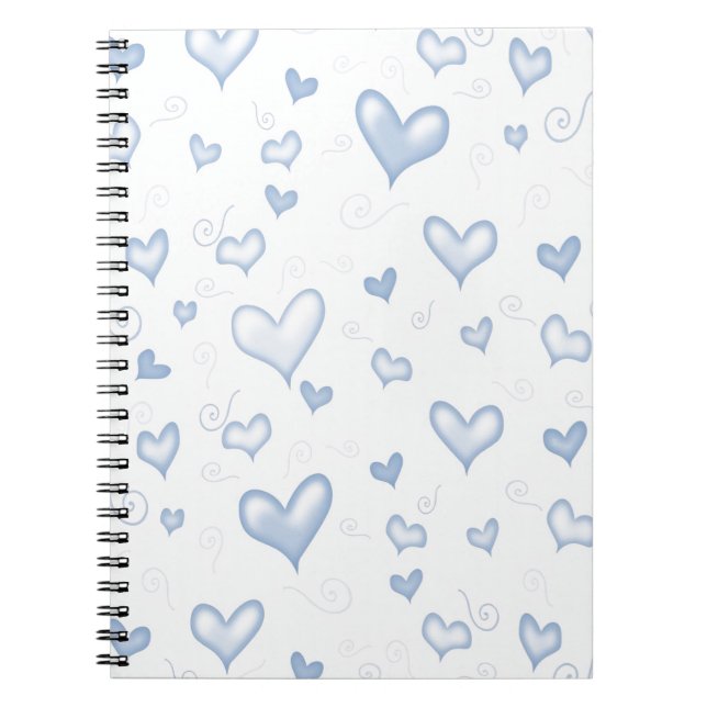 Carnet Coeurs Élégants (Devant)