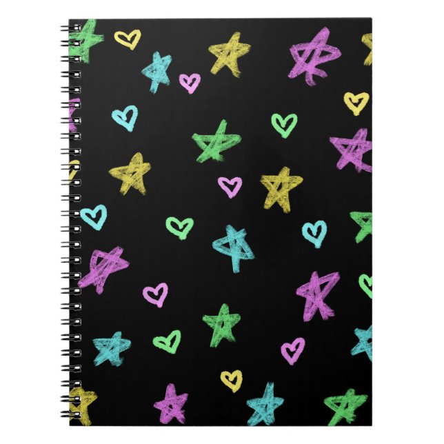 Carnet Cœurs et Étoiles Cutsey (Devant)