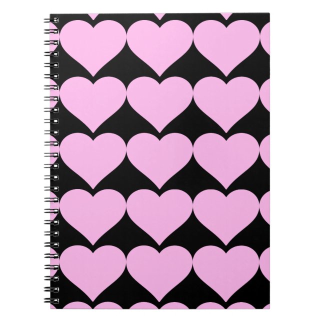 Carnet Coeurs roses, Amour inconditionnel_ (Devant)
