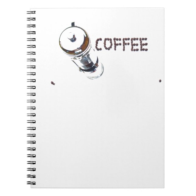 Carnet Coffee MagicEnjoy, 'première chose le matin', ' (Devant)