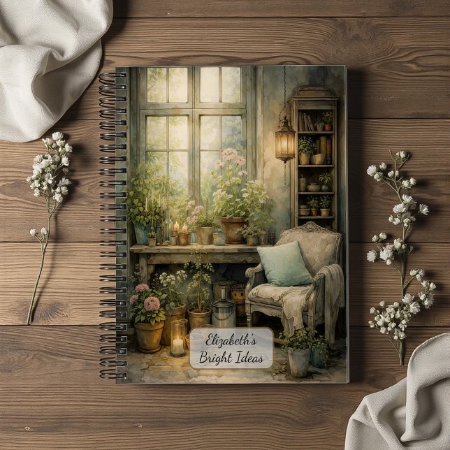 Carnet Coin de fenêtre de jardin cosy (Créateur téléchargé)