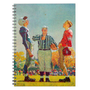 Carnet Coin Toss par Norman Rockwell
