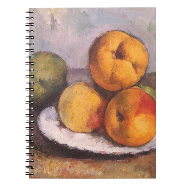 Carnet coing, pommes, poires de Paul Cezanne (Devant)