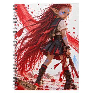 Carnet Colère / Petit Combattant / Rouge Cerise