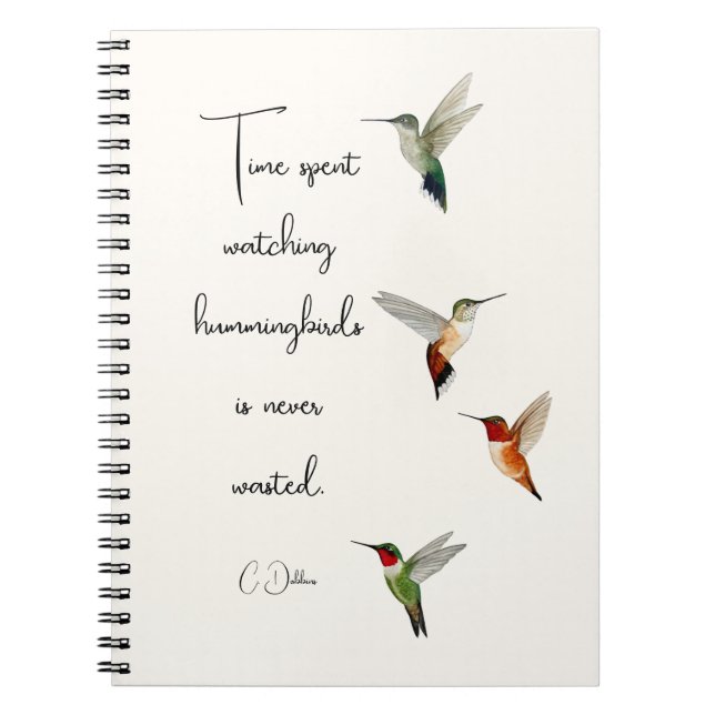 Carnet Colibri (Devant)