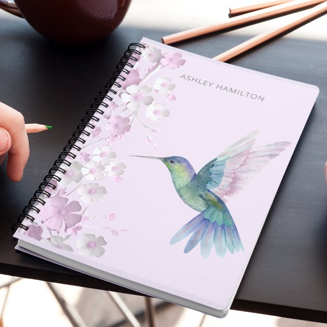 Carnet Colibri Cerisier Japonais (Créateur téléchargé)