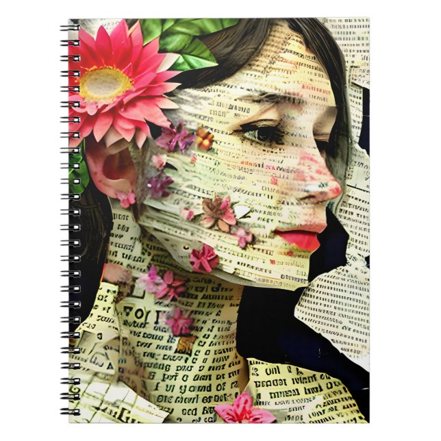 Carnet Collage d'art Pretty Woman   (Devant)