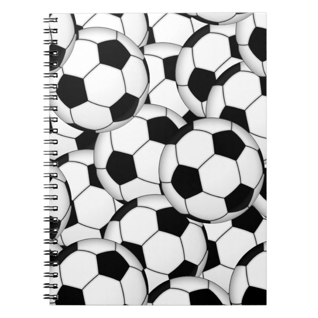 Carnet Collage de balle de football (Devant)