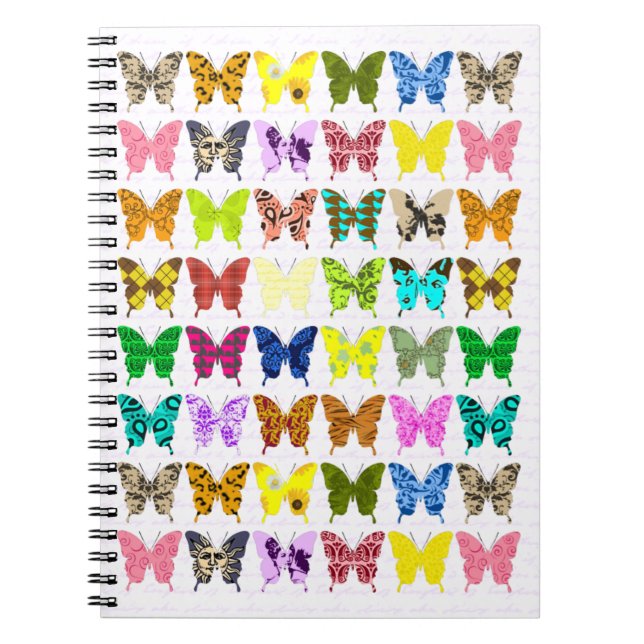 Carnet Collage de papillon (Devant)
