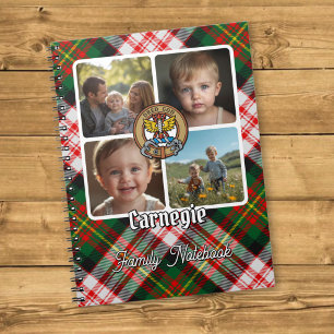 Carnet Collage de photos de famille Carnegie