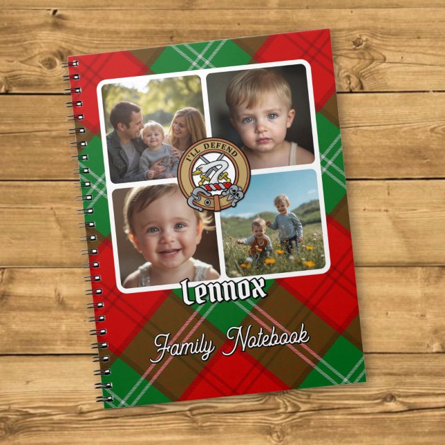 Carnet Collage de photos de famille Lennox (Créateur téléchargé)