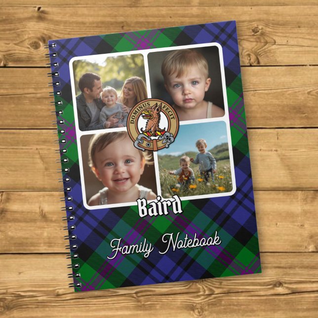 Carnet Collage de photos de la famille Baird (Créateur téléchargé)