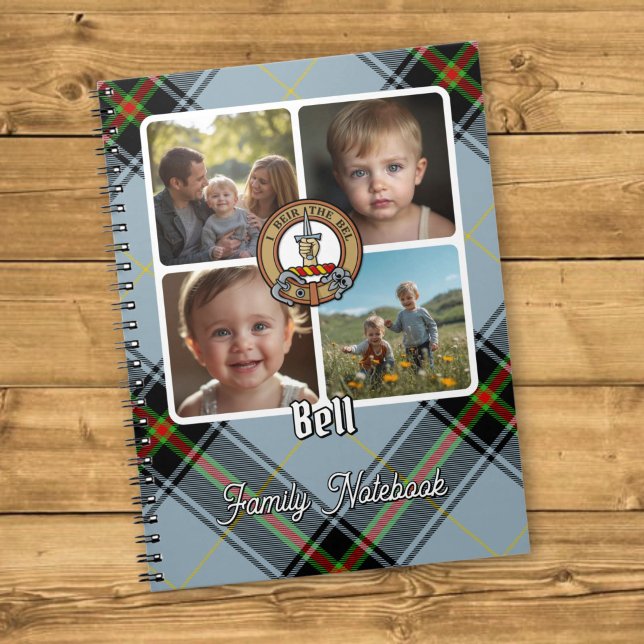 Carnet Collage de photos de la famille Bell (Créateur téléchargé)
