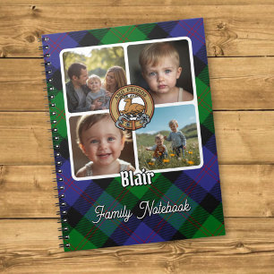 Carnet Collage de photos de la famille Blair