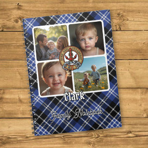 Carnet Collage de photos de la famille Clark