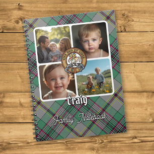 Carnet Collage de photos de la famille Craig