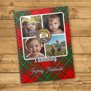 Carnet Collage de photos de la famille Cumming