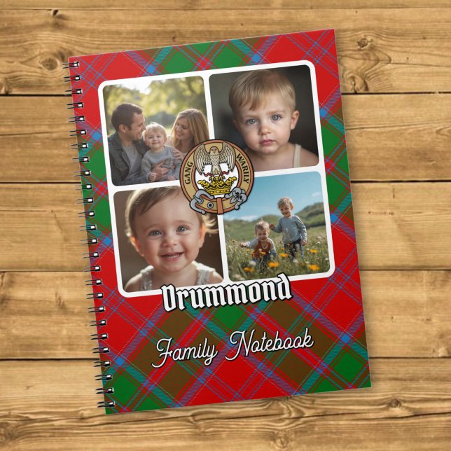 Carnet Collage de photos de la famille Drummond (Créateur téléchargé)