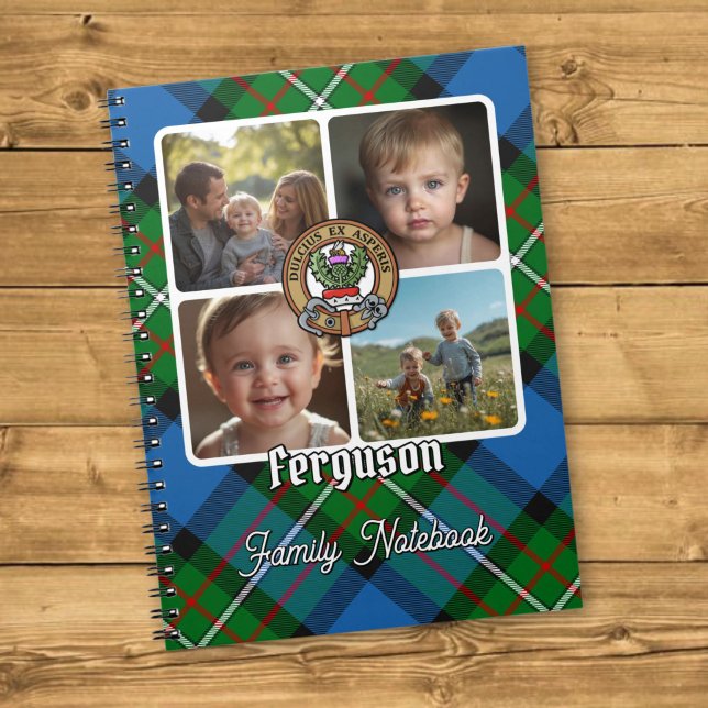 Carnet Collage de photos de la famille Ferguson (Créateur téléchargé)