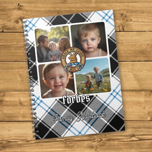 Carnet Collage de photos de la famille Forbes (Créateur téléchargé)