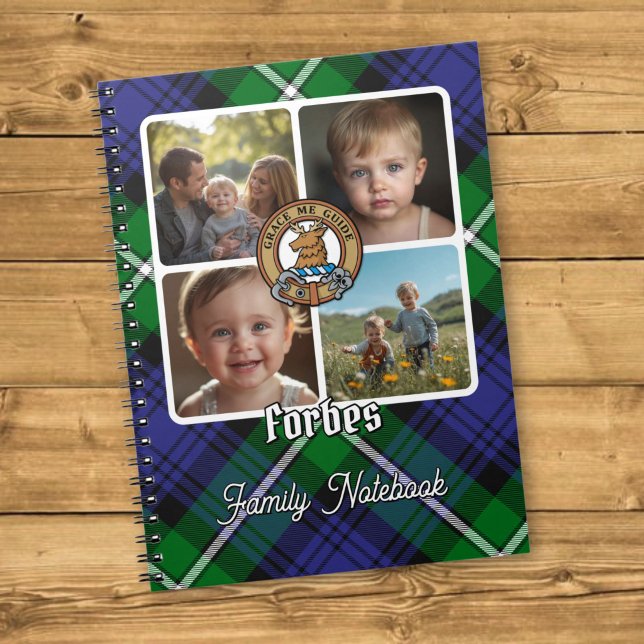Carnet Collage de photos de la famille Forbes (Créateur téléchargé)