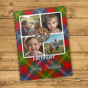 Carnet Collage de photos de la famille Forrester