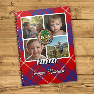 Carnet Collage de photos de la famille Hamilton