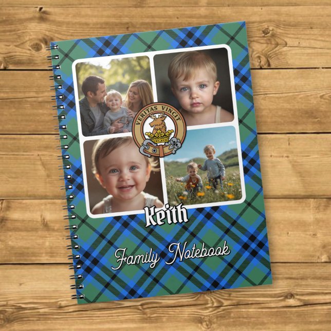 Carnet Collage de photos de la famille Keith (Créateur téléchargé)