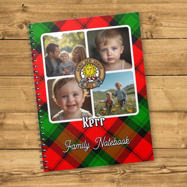 Carnet Collage de photos de la famille Kerr (Créateur téléchargé)