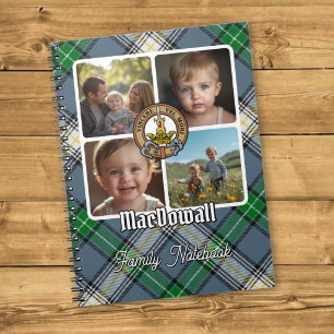 Carnet Collage de photos de la famille MacDowall