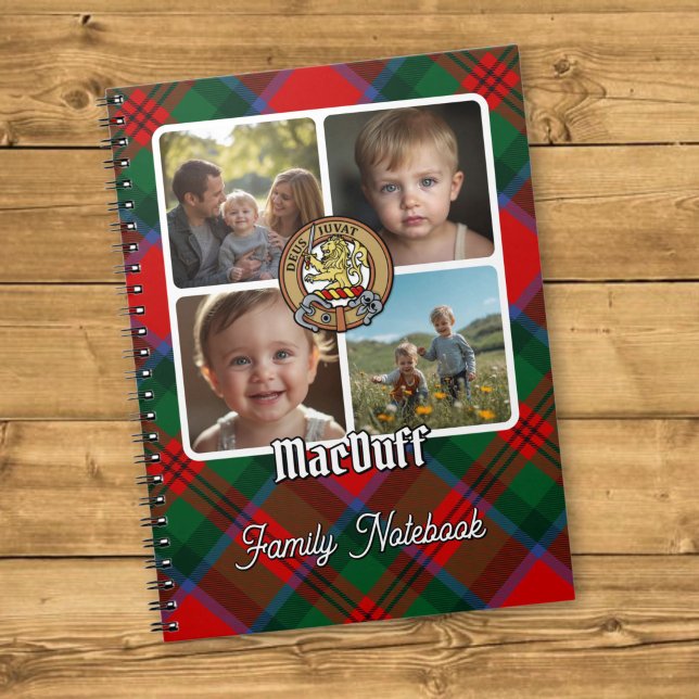 Carnet Collage de photos de la famille MacDuff (Créateur téléchargé)