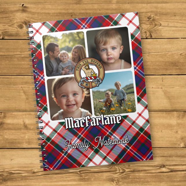 Carnet Collage de photos de la famille MacFarlane (Créateur téléchargé)