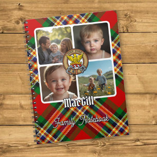 Carnet Collage de photos de la famille MacGill