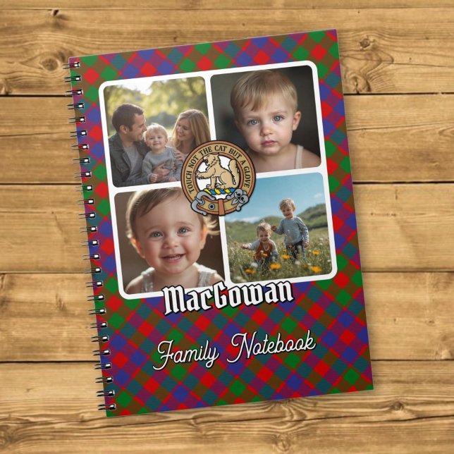 Carnet Collage de photos de la famille MacGowan (Créateur téléchargé)