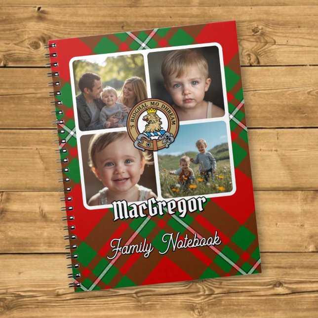 Carnet Collage de photos de la famille MacGregor (Créateur téléchargé)