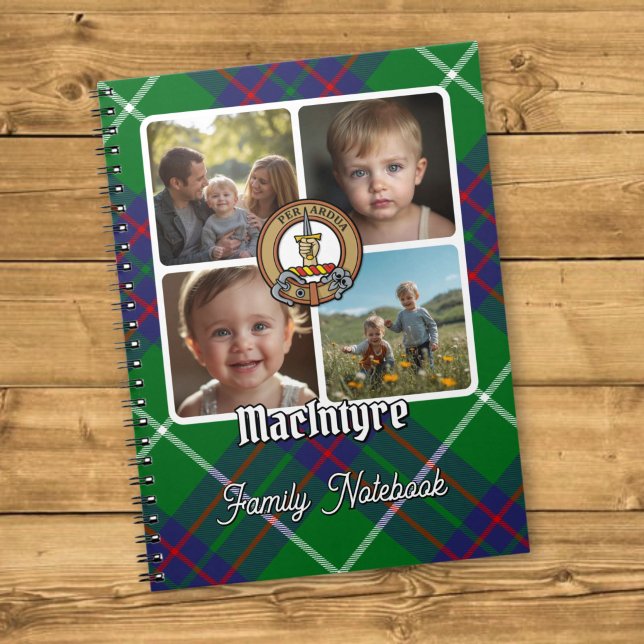 Carnet Collage de photos de la famille MacIntyre (Créateur téléchargé)