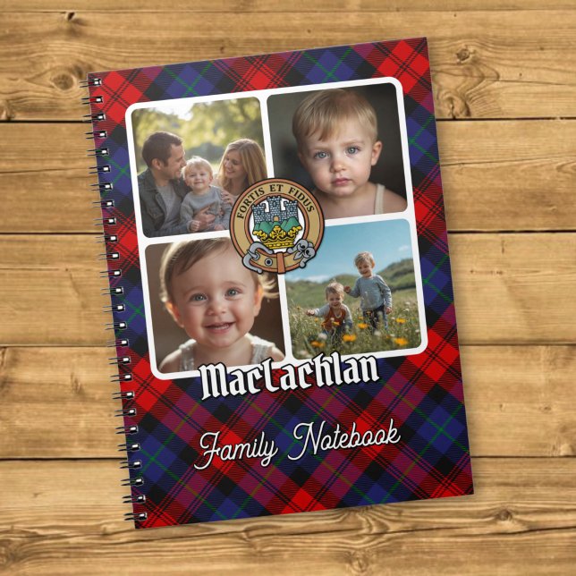 Carnet Collage de photos de la famille MacLachlan (Créateur téléchargé)