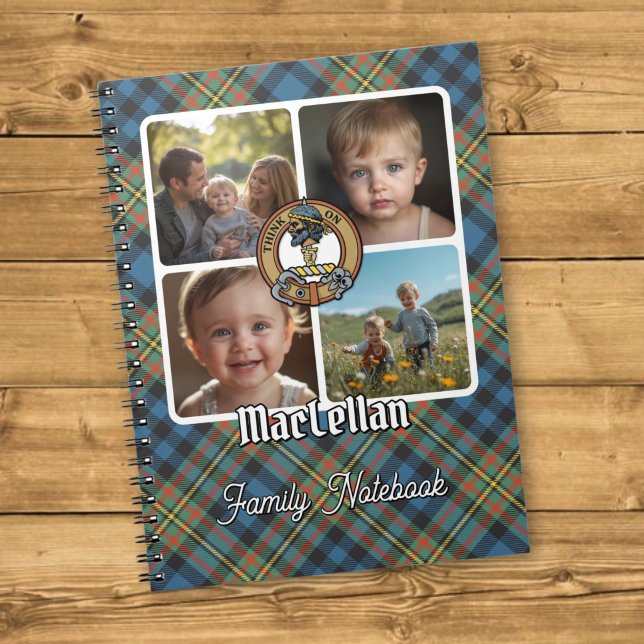 Carnet Collage de photos de la famille MacLellan (Créateur téléchargé)