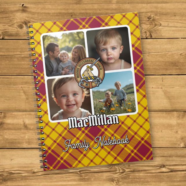 Carnet Collage de photos de la famille MacMillan (Créateur téléchargé)