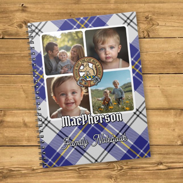 Carnet Collage de photos de la famille MacPherson (Créateur téléchargé)