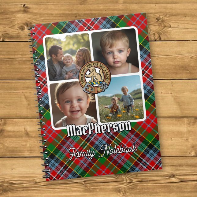 Carnet Collage de photos de la famille MacPherson (Créateur téléchargé)