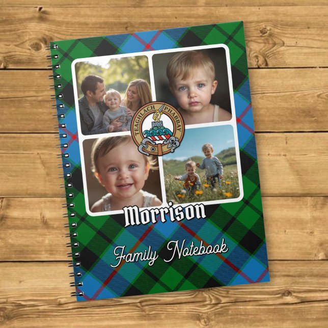 Carnet Collage de photos de la famille Morrison (Créateur téléchargé)