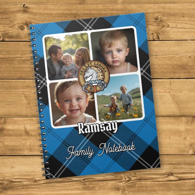Carnet Collage de photos de la famille Ramsay (Créateur téléchargé)