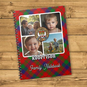 Carnet Collage de photos de la famille Robertson